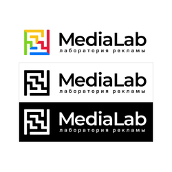 Лого "Media Lab" Лаборатория рекламы