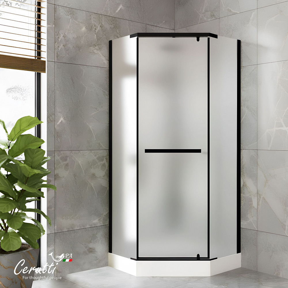 Душевая кабина Ceruttispa ЧИКА (CHIKA) 901BF (90x90x215-225)