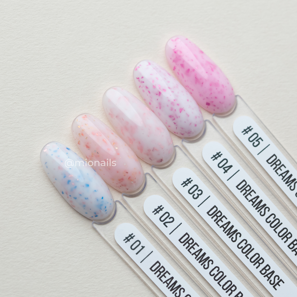 Камуфлирующая База MIO NAILS COLOR "DREAMS" № 05, 15мл.