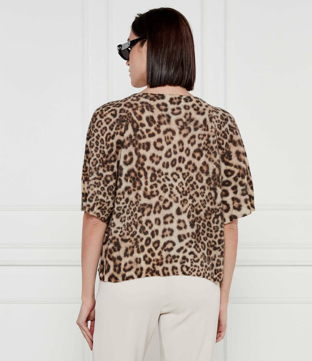 Шерстяной свитер Marc Cain - коричневый(YS 41.18 M15)