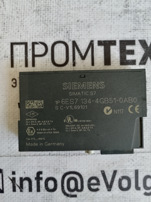 Siemens 6ES7134-4GB51-0AB0 с хранения