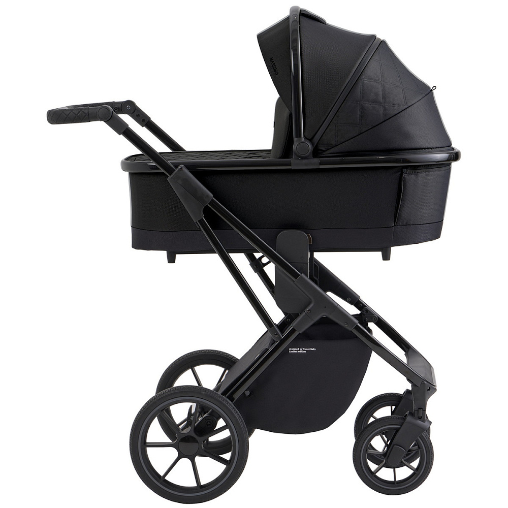 Детская коляска Sweet Baby Massimo 2 в 1 2024 Black 427053