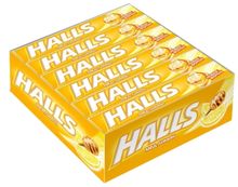 Леденцы Halls Мёд и лимон 12 шт.