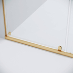 Душевой уголок Grossman Pragma 100х100 120.K33.03.1010.32.00 стекло прозрачное/профиль золото брашированное
