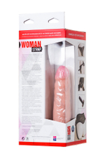 Страпон на трусиках LoveToy Woman Strap с 2 насадками 18 см