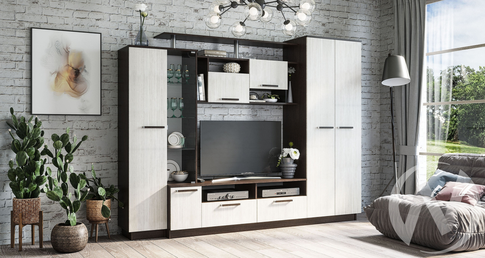 Гостиная Вега (венге/лоредо)