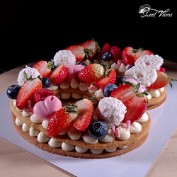 Медовый Торт 8 для женщин на 8 марта кондитерская Sweet Visors сладкие козырьки кондитер Светлана Дегтерева