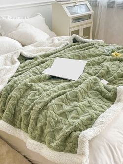 Плед ОВЕЧКА ВЯЗКА  1,5сп