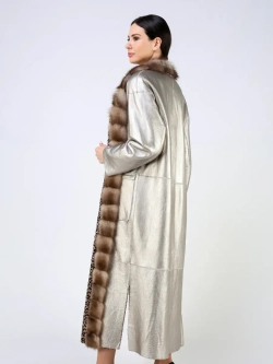 Шуба зимняя дубленка натуральная