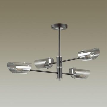 4402/4C MODERNI LN19 000 хром, черный Люстра потолочная E14 4*40W 220V NOLAN