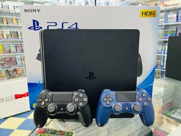 Sony Playstation 4 Slim 1TB CUH-2218B, Коробка, S/N:  02274526291570086 (PS4, Б/У)