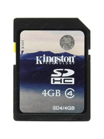 Карта памяти KingSton SDHC 4Gb Class 4
