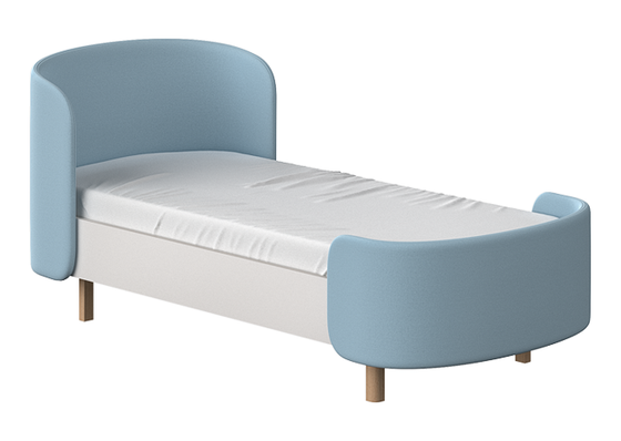 Кровать подростковая Kidi Soft, 80х180 см, голубая