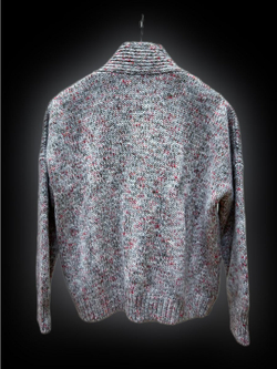 Вязаный кардиган оверсайз с V вырезом Allegro на пуговицах