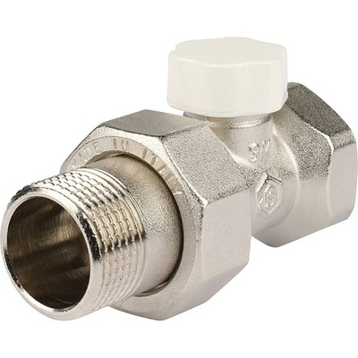 STOUT Клапан запорно-балансировочный прямой 3/4"