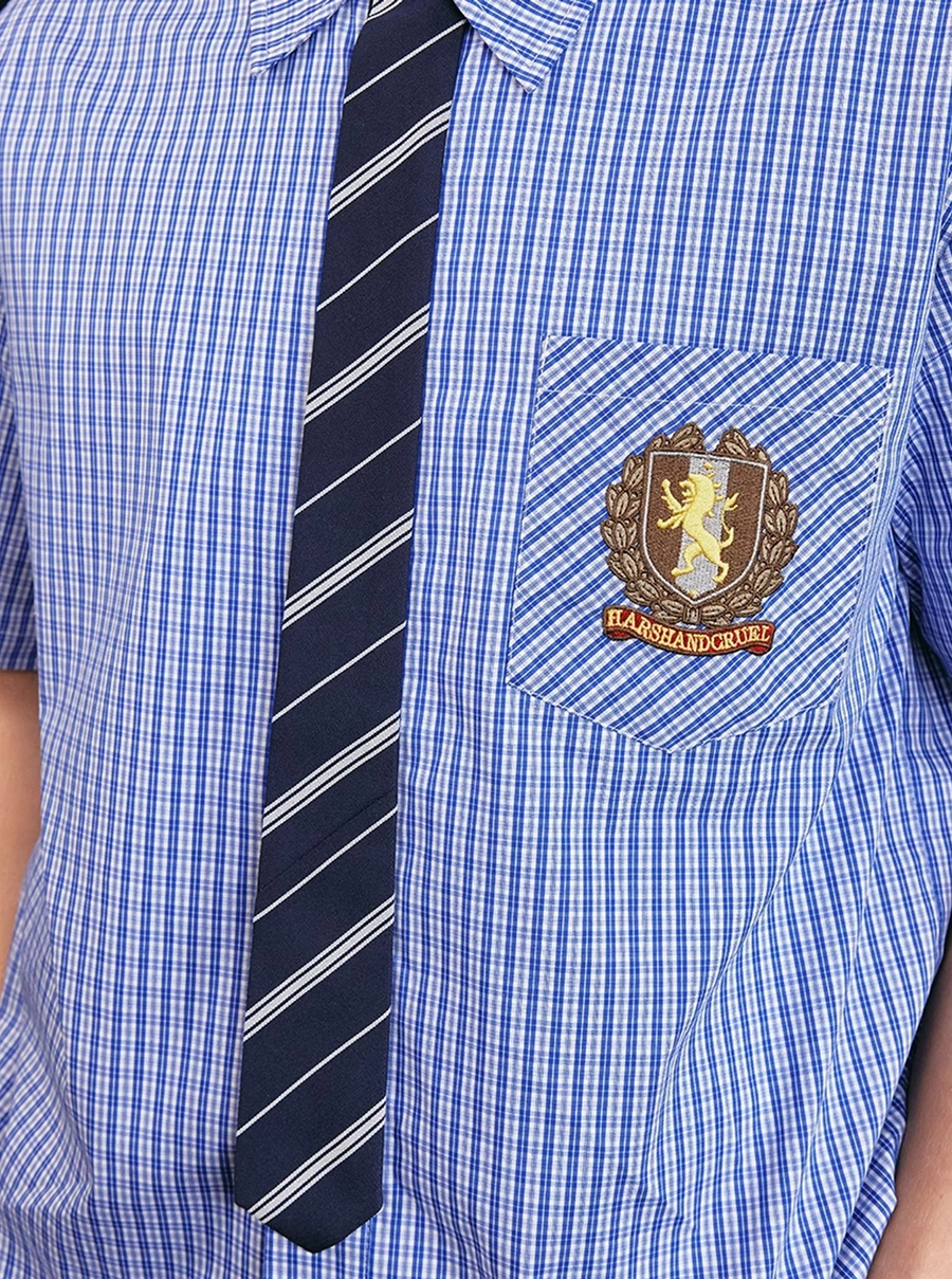 Рубашка HARSHandCRUEL "HACR Academy" Short Sleeve Shirt