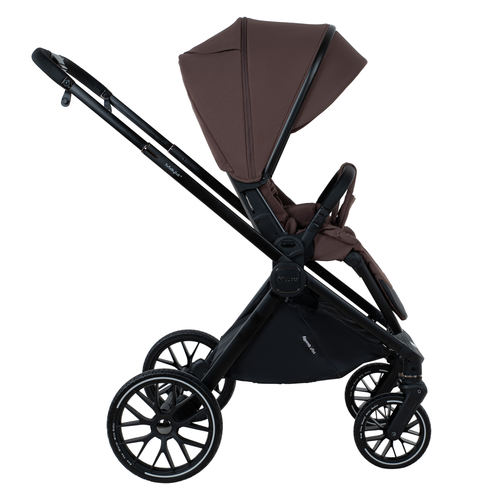 Коляска 2 в 1 Pituso Mayla Plus Devine Cocoa/Black