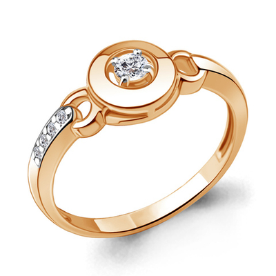 964013Ак Кольцо из Золота с бриллиантами