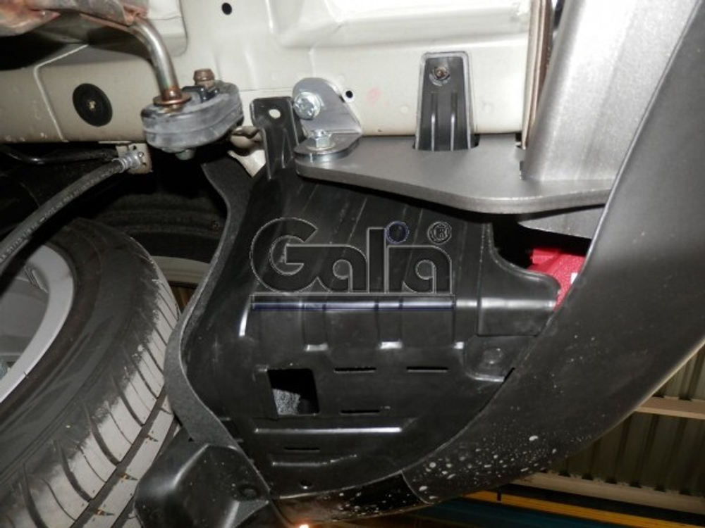 Фаркоп оцинкованный Galia K038A для Kia Carens 2013-(паспорт и сертификат в комплекте)(без электрики)