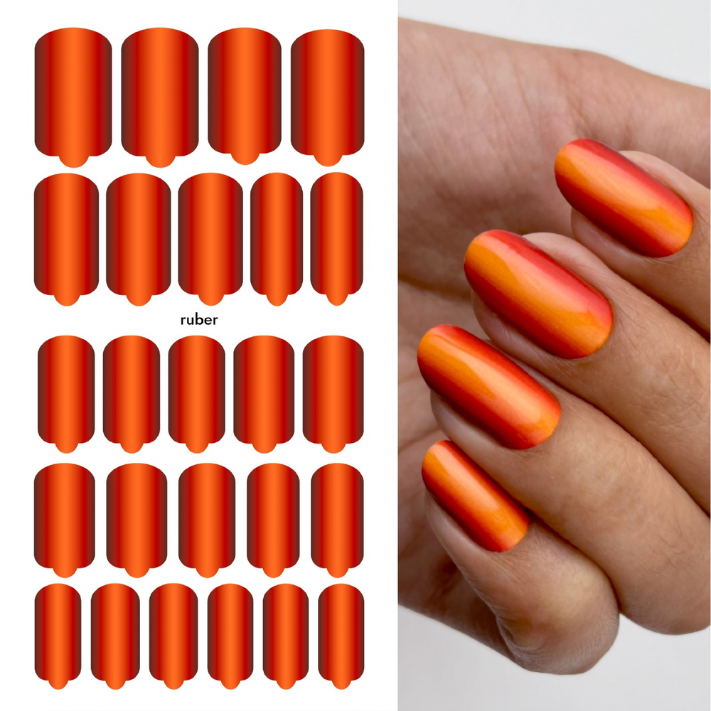 Плёнки для маникюра by provocative nails ruber