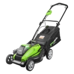 Аккумуляторная газонокосилка Greenworks G40LM45K2 40В (1 x 2 Ач, ЗУ) нож 45 см, 2500107UA