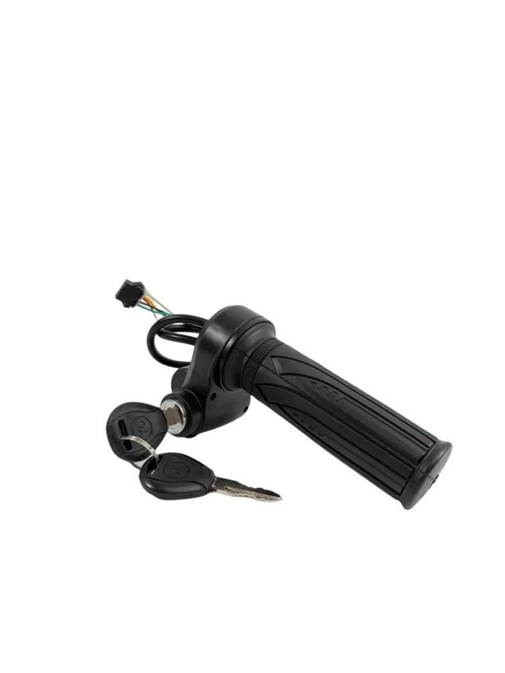 Ручка газа с замком зажигания для Kugoo V3 Pro Max разъем SM 5 pin