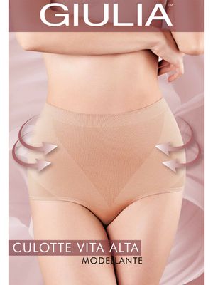 Трусы Culotte Vita Alta Modellante Maxi Giulia