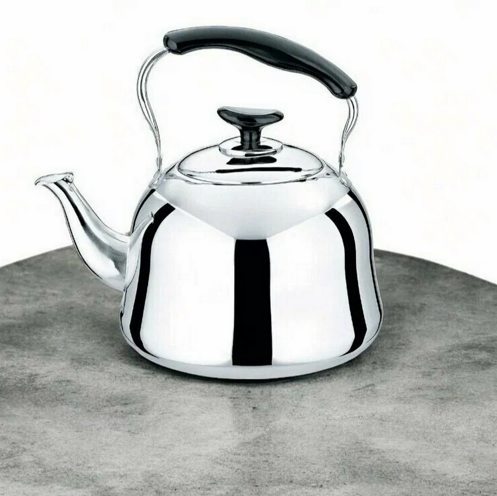 Чайник металлический со свистком Kelli KL-3117 (3.5л.)