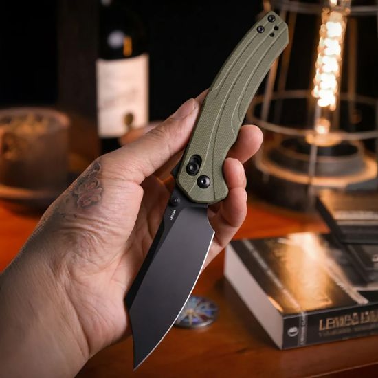 Нож Artisan Cutlery 1882P-BGN Simoon с клинком из стали AR-RPM9, рукоять G-10