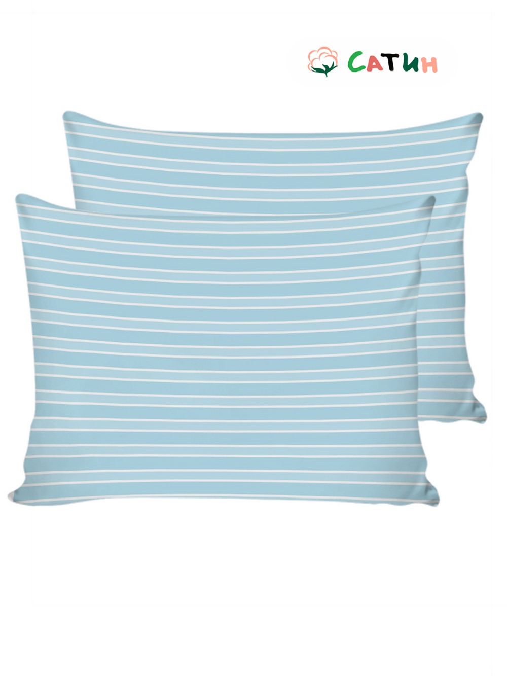 Постельное белье Milky Garden "Лагуна" евро  Наволочка 50х70 см 2 шт  Простынь  240х215 см  Пододеяльник 200х215 см