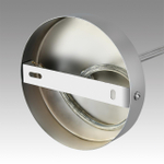 6585/5 MODERNI LN25 56 хром/бежевый, металл/текстиль, стекло Люстра подвесная E14 5*40W 220V ARNIKA