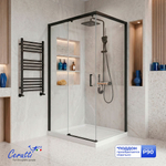 Душевое ограждение Ceruttispa ВИТО (VITO) 110B (110x80x195)