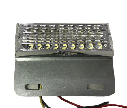 Фонарь светодиодиодный 12В белый маркер. (узкий) с металическим креплением