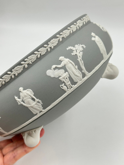 Ваза для фруктов Wedgwood в редком сером цвете