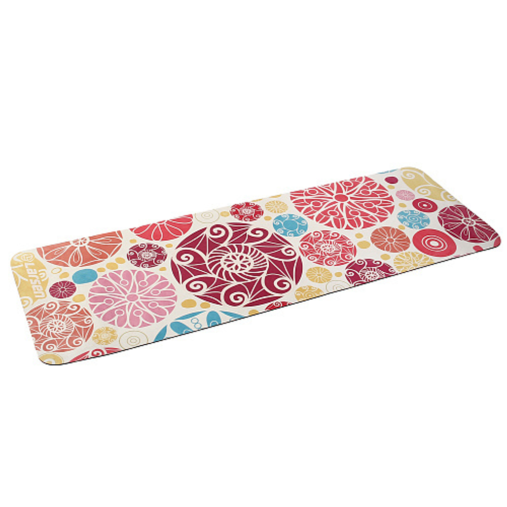 Коврик для фитнеса и йоги  Larsen microfiber р183х61х0,3см