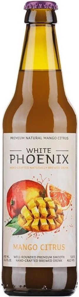 Медовуха Белый Феникс Манго &amp; Цитрус / White Phoenix Mango &amp; Citrus Mead 0.45 - стекло