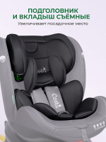Автокресло детское 0 - 36 кг ISOFIX COSTA XZ-16 черный Артикул: XZ-16/b