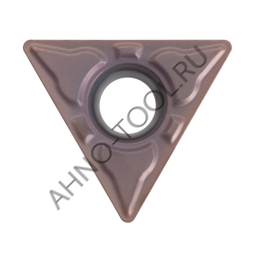 Пластина твердосплавная ISO TCMT110204-MFA APM20B AHNO по жаропроч. и нерж.стали, получистовая