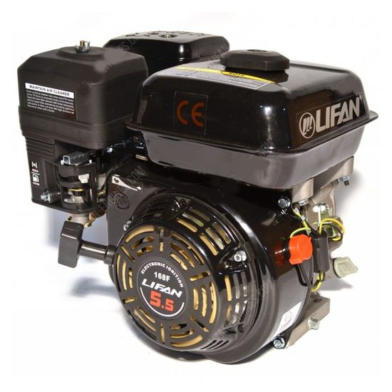 Двигатель бензиновый "LIFAN" 168F (5,5 л.с., вал 20 мм)