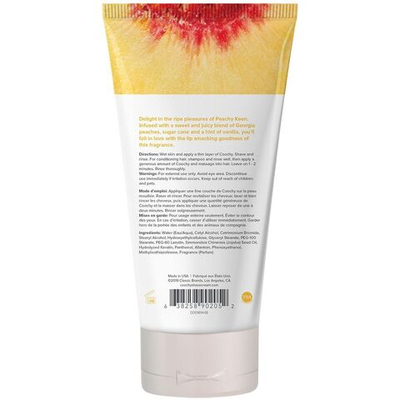 Крем для бритья с ланолином и кератином COOCHY Peachy Keen - 100 мл.