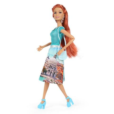 Кукла тип модель София 29 см, путешествие в Венеция, аксесс. для путешественика коробка 66001-T3-S-BB (