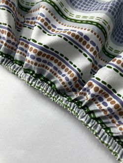 Постельное белье "Бисер (компаньон)" евро наволочки 50х70 2шт Простынь на резинке 180х200 см Пододеяльник 200х215 см Сказка сатин