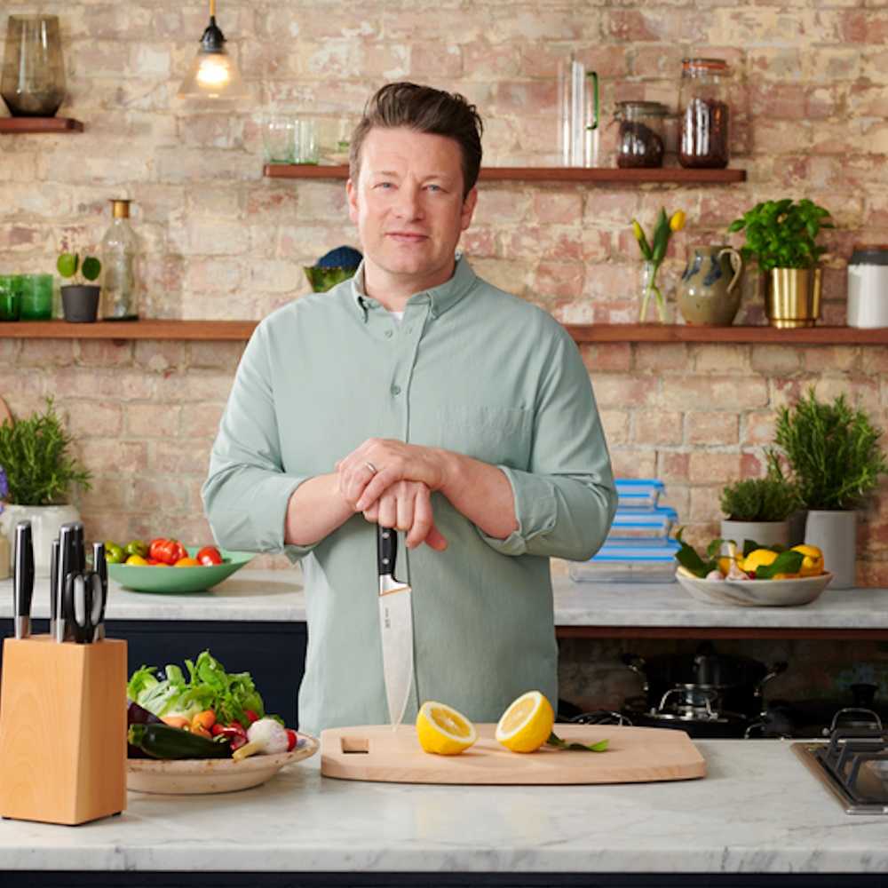 Набор из 3-х ножей Tefal Jamie Oliver Home Cook K2673S75