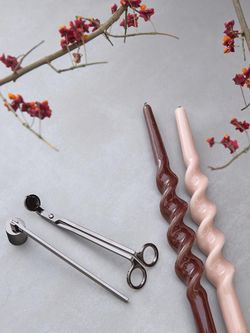 Набор аксессуаров для свечей графитового цвета из коллекции Essential