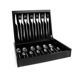 Набор столовых приборов на 6 персон 24 предмета Cutipol Icon matte в подарочной упаковке