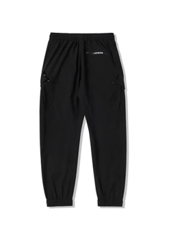 Брюки джогеры в стиле карго нейлоновые