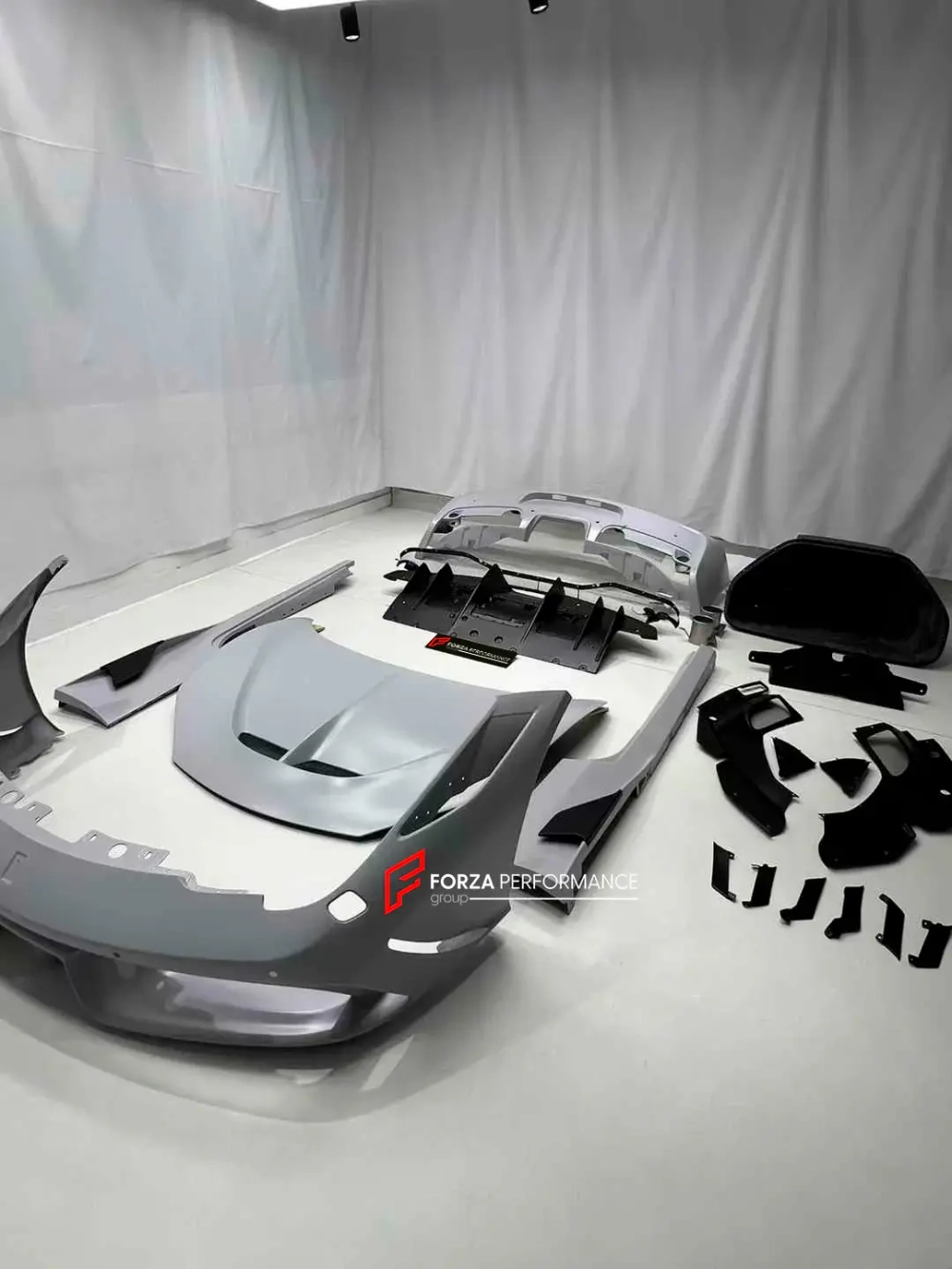 Карбоновый обвес переделка для Ferrari 458 Italia 2009-2015 в Speciale Феррари