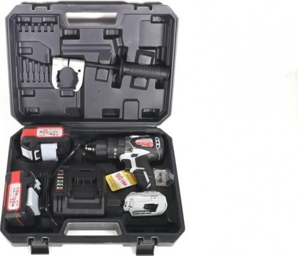 Дрель-шуруповерт аккумуляторная ИНТЕРСКОЛ ДАУ-13/36В 90 ударная 860.2.2.70