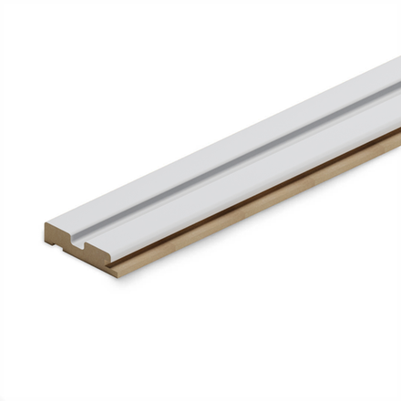 Профиль Старт МДФ Beats Белый, 2700*66,5*16