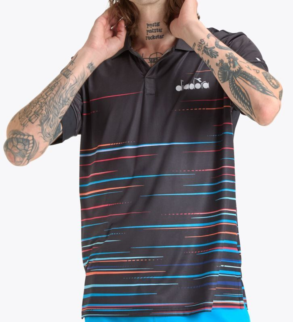 Мужское теннисное поло Diadora SS Polo Icon - Размер M